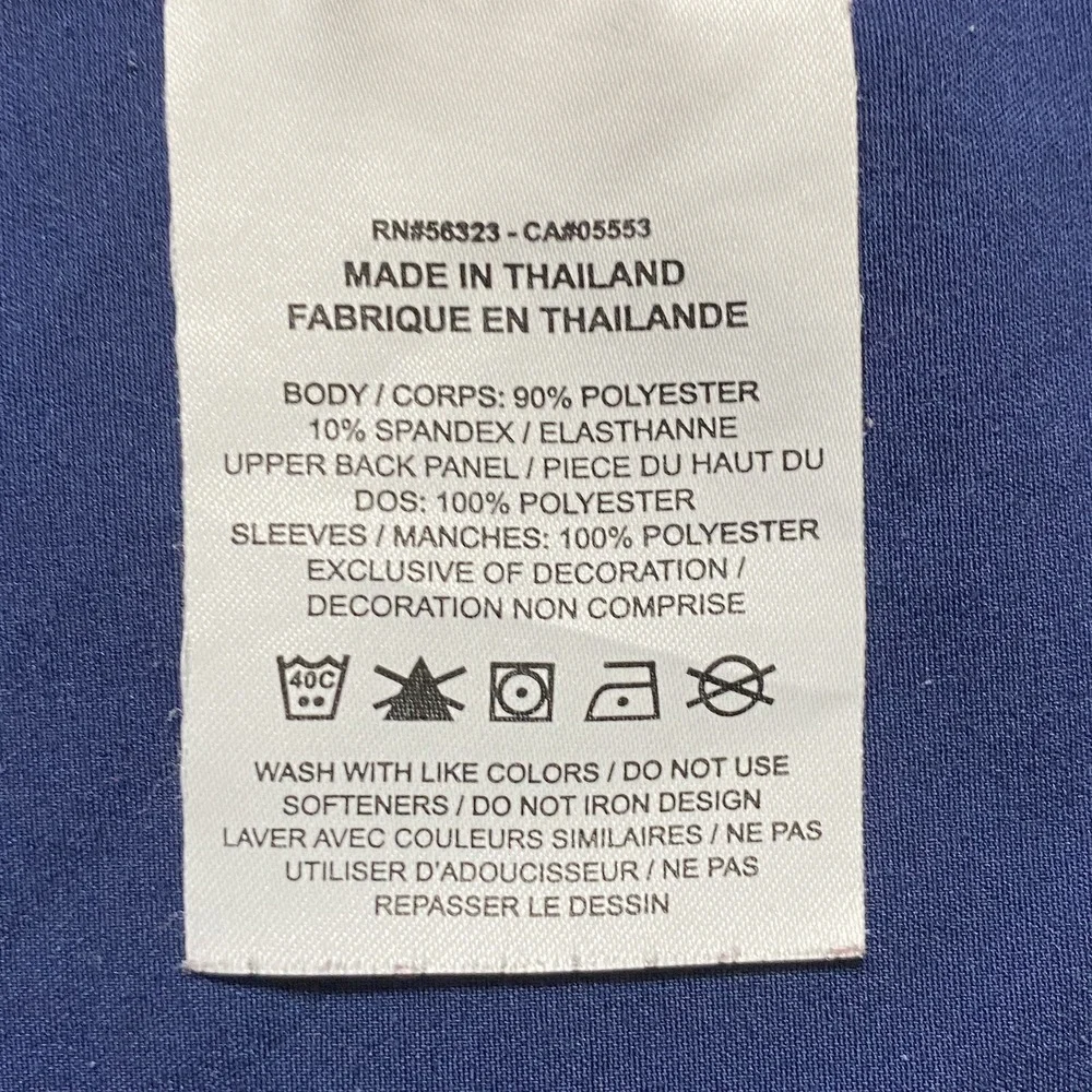 Nike Dri-Fit Crown Automotive Men's Sweatshirt Size XL Blue Long Sleeve 746102 - Picture 7 of 12
